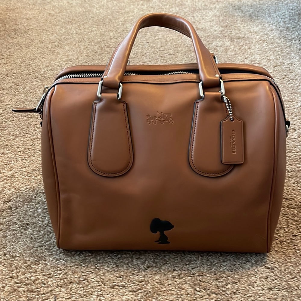 Coach Peanuts Snoopy bag.